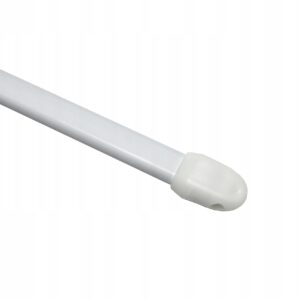 Pręty do zazdrostek białe 100-160 cm