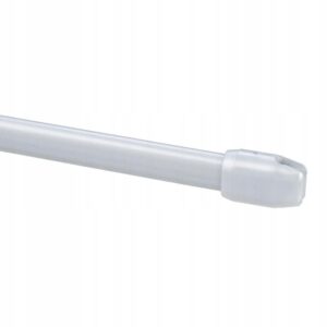 Pręty do zazdrostek srebrne 40-65 cm