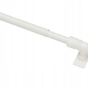 Pręt do zazdrostek biały 85-135 cm