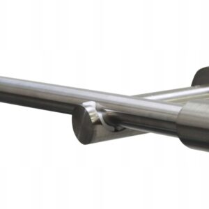 Karnisz rozsuwany Kreta stal 120-210 cm