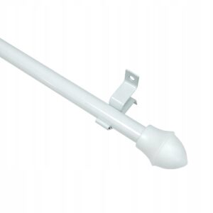 Pręt do zazdrostek biały 55-85 cm